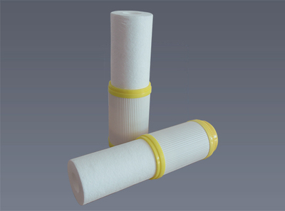 Double section resin filter element (PP + resin)