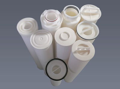 Large flow filter element combination (1)