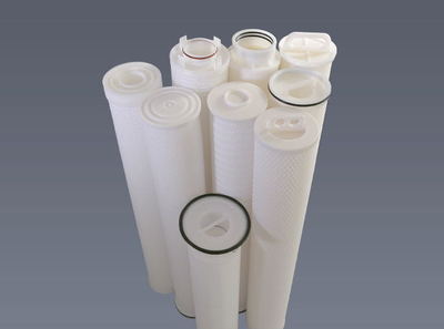 Large flow filter element combination (2)