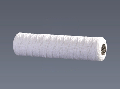 10 inch degreasing cotton thread filter element (stainless steel inner framework)